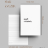 MALI ZVEZEK | INSERTI ZA WALLET BINDER